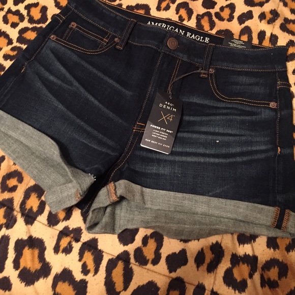American Eagle Outfitters Pants - AEO high rise demi shorts, never been used.